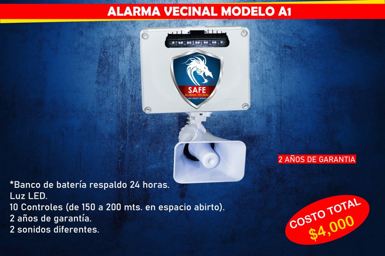 Alarma en promoción